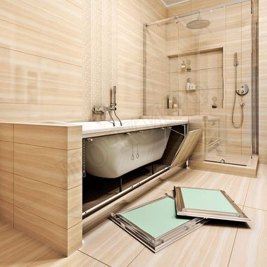 Люк нажимной под ванную Экран 1750*510 Люк нажимной под ванную Экран 1750*510