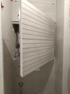 Люк под плитку Нажимной Железяка, 1 створка Люк под плитку Нажимной Железяка, 1 створка