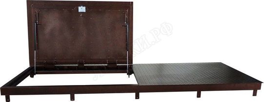 Напольный люк Дворник Короб, нержавеющая сталь AISI 304 1000*2300 Напольный люк Дворник Короб, нержавеющая сталь AISI 304 1000*2300