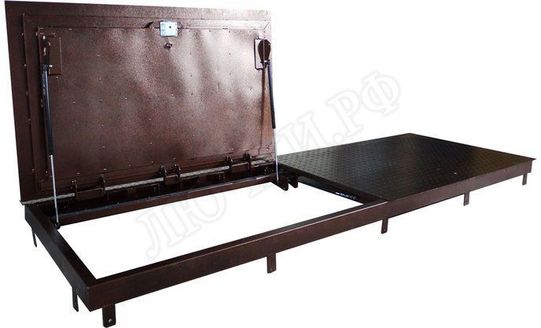 Напольный люк Дворник Короб, нержавеющая сталь AISI 304 1000*2300 Напольный люк Дворник Короб, нержавеющая сталь AISI 304 1000*2300