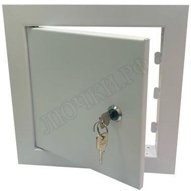 Сантехнический люк Комфорт, с замком Сантехнический люк Комфорт, с замком