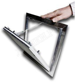 Люк под покраску Ультра для установки в потолок 400*500 (посадочный размер 406*506) Люк под покраску Ультра для установки в потолок 400*500 (посадочный размер 406*506)