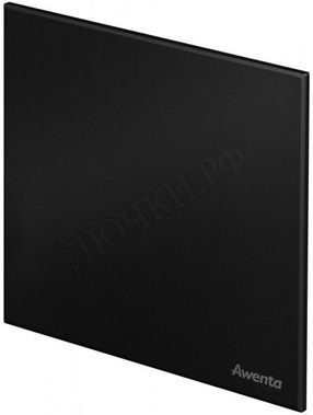 Вытяжной вентилятор Awenta System+, Turbo, 100 KWT100M, Trax, PTCB100M, Чёрный матовый, пластик Вытяжной вентилятор Awenta System+, Turbo, 100 KWT100M, Trax, PTCB100M, Чёрный матовый, пластик